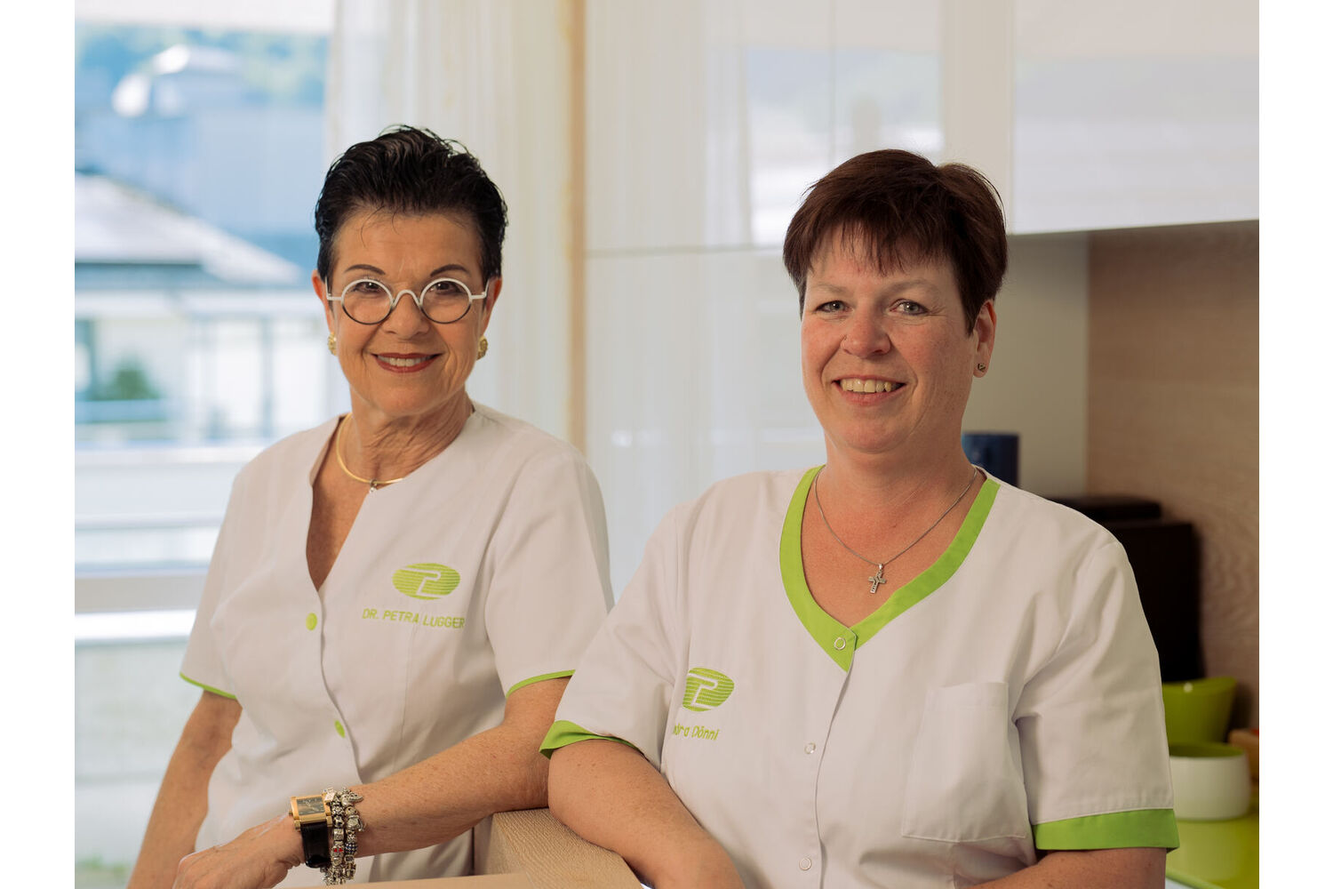 Dr. med. univ. Petra Lugger, MSc und Sandra Dönni, MPA